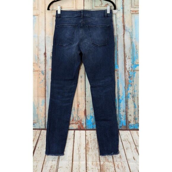 DL1961 Womens Size 24 Blue Florence Instasculp Mid Rise Denim Cropped Jeans - Picture 4 of 9